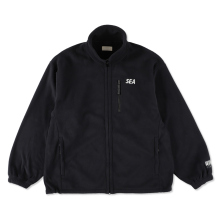 WIND AND SEA / ウィンダンシー | FLEECE ZIP-UP JACKET - Navy