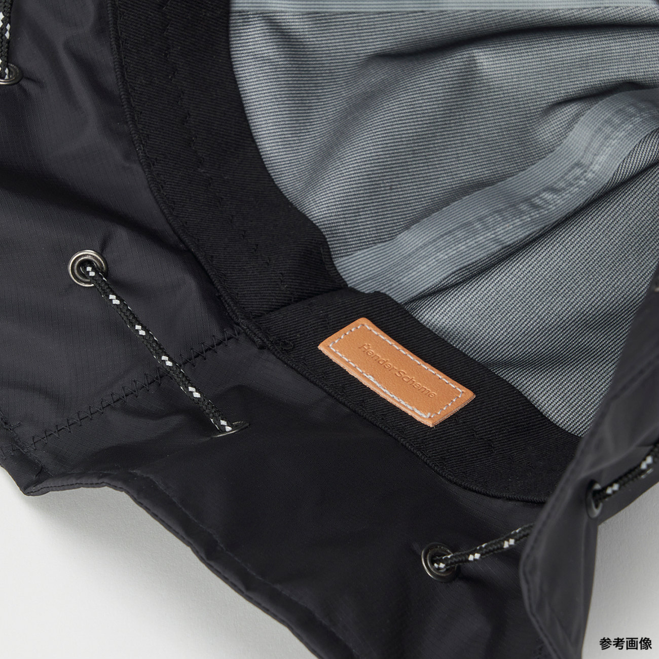 Hender Schemeエンダースキーマnylon kinchaku hat Hender Scheme(エンダースキーマ) nylon kinchaku hat
