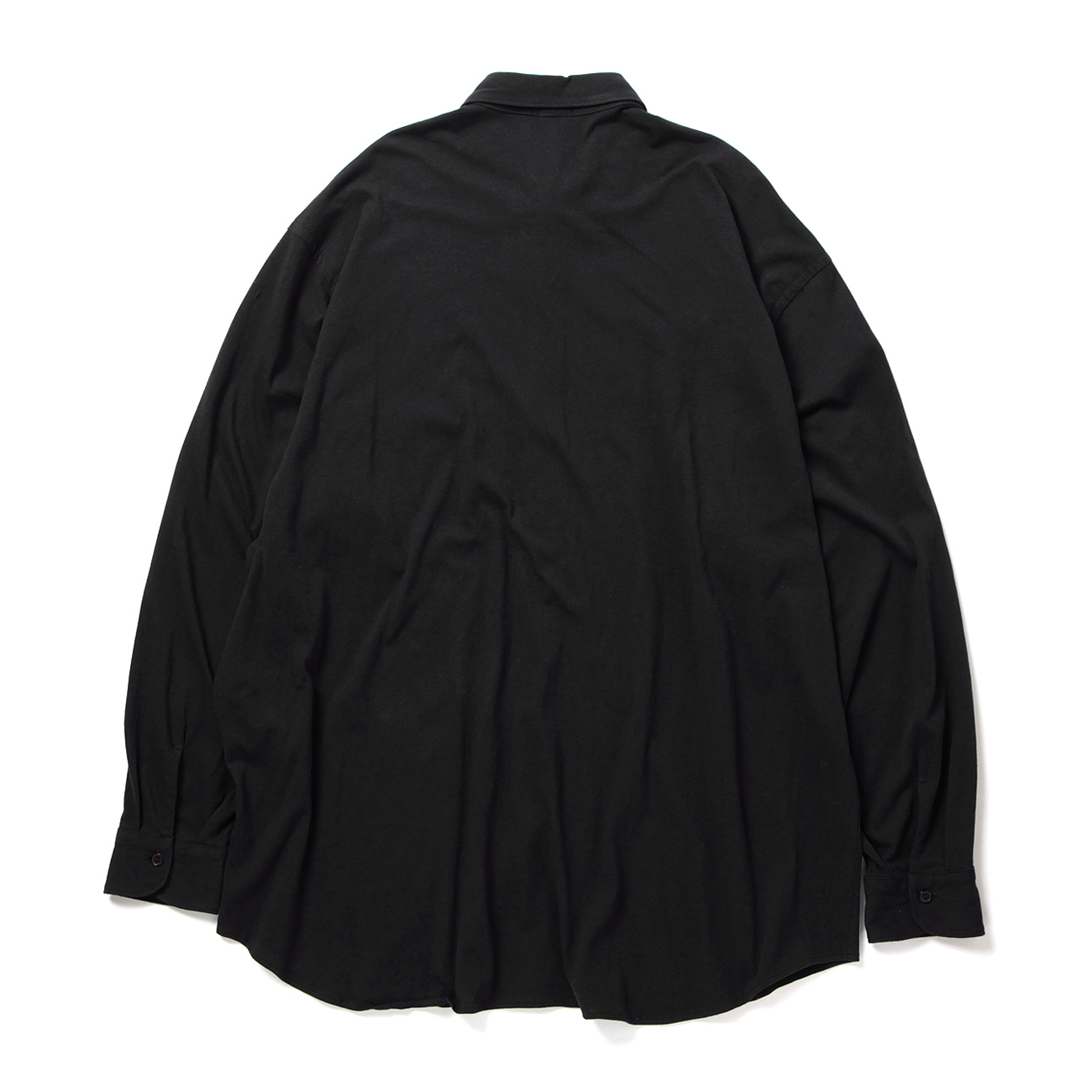 COMOLI / コモリ | ジャージ コモリシャツ - Black | 通販