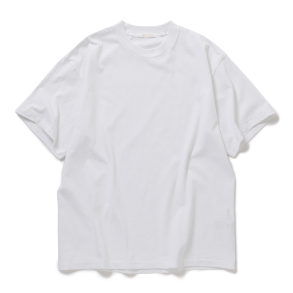 COMOLI / コモリ | コットンジャージ 半袖Tシャツ - White | 通販