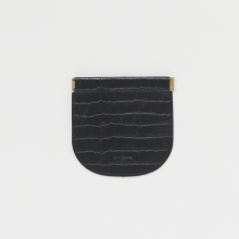 Hender Scheme / エンダースキーマ | coin purse L - クロコエンボス - Black