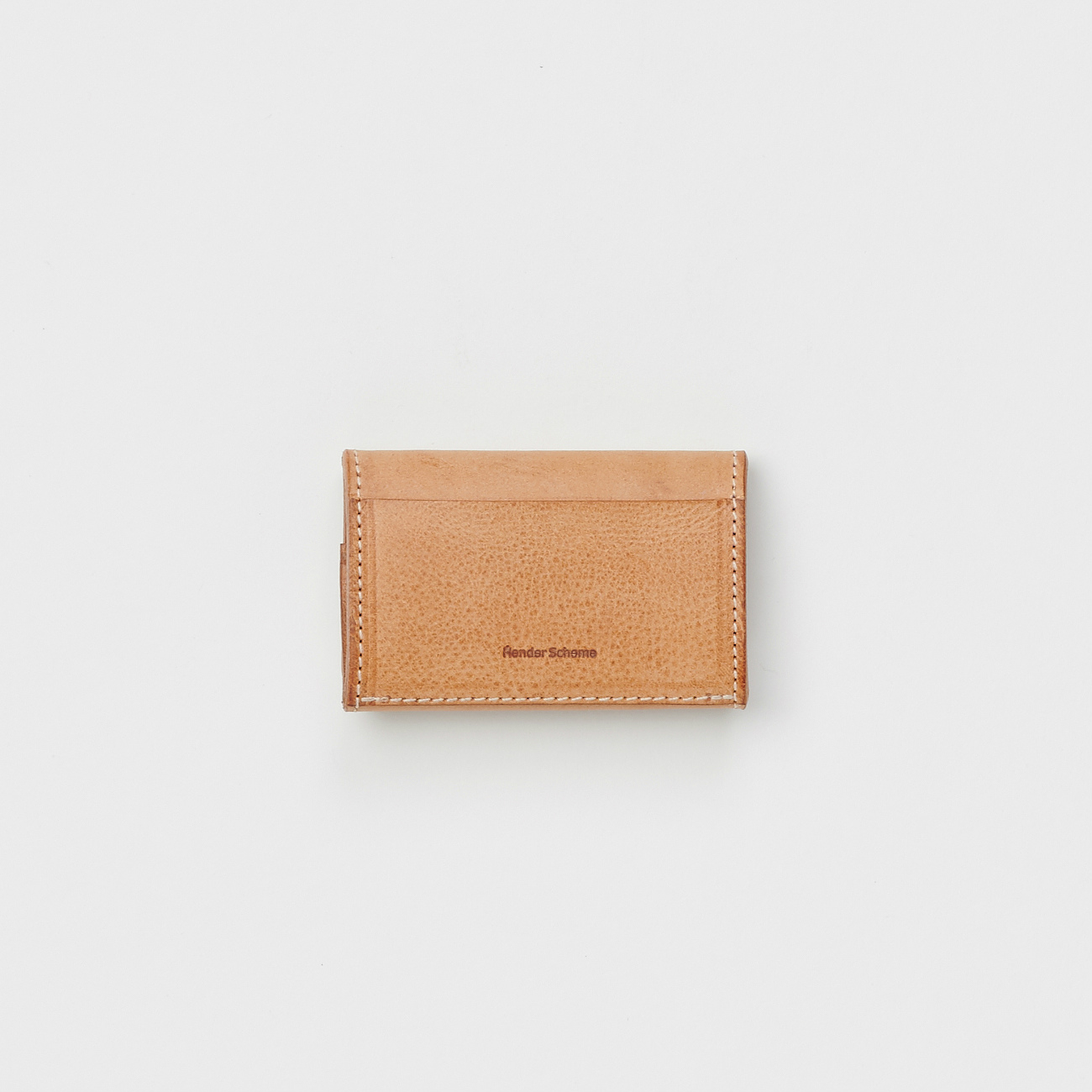 Hender Scheme / エンダースキーマ | clasp coin case - Natural