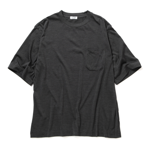 MAATEE&SONS / マーティーアンドサンズ | SILK POCKET TEE