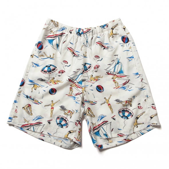 N.HOOLYWOOD / エヌハリウッド | 2221-CP54-023-peg WIDE EASY SHORTS