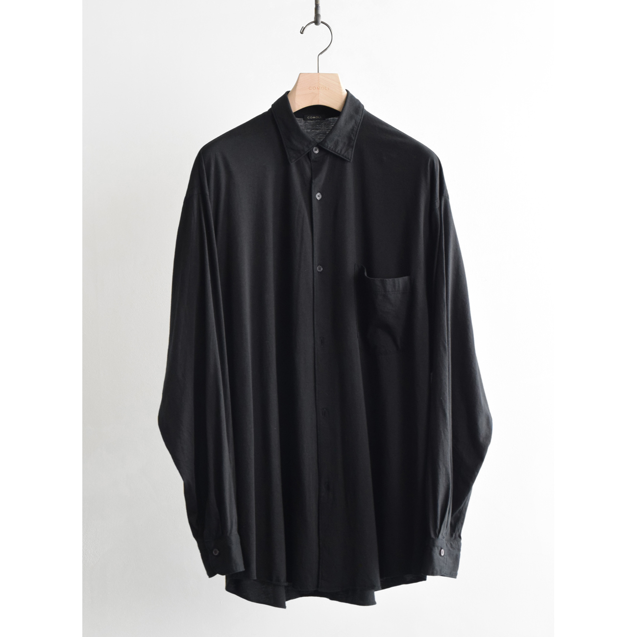 コモリ トップス 3 COMOLI / コモリ | THINコットン コモリシャツ - Black | 通販 - 正規