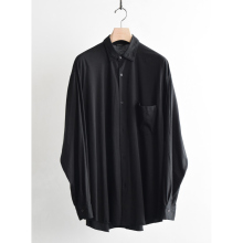 COMOLI / コモリ | THINコットン コモリシャツ - Black | 通販 - 正規