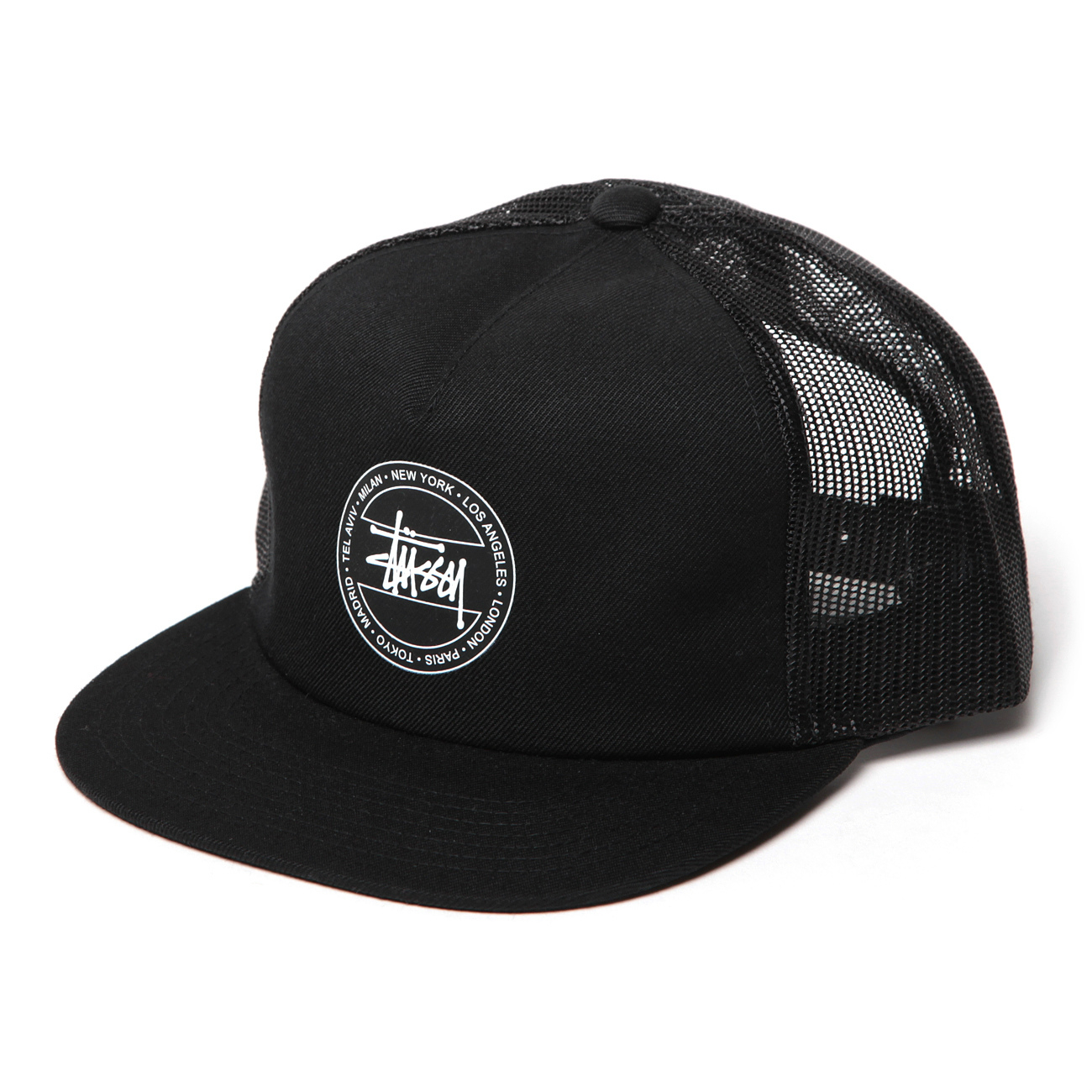 STUSSY / ステューシー | Stussy Dot Trucker Cap - Black | 通販 - 正規取扱店 | COLLECT  STORE / コレクトストア