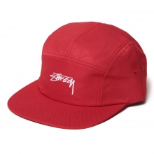 STUSSY / ステューシー | Smooth Stock Camp Cap - Red | 通販