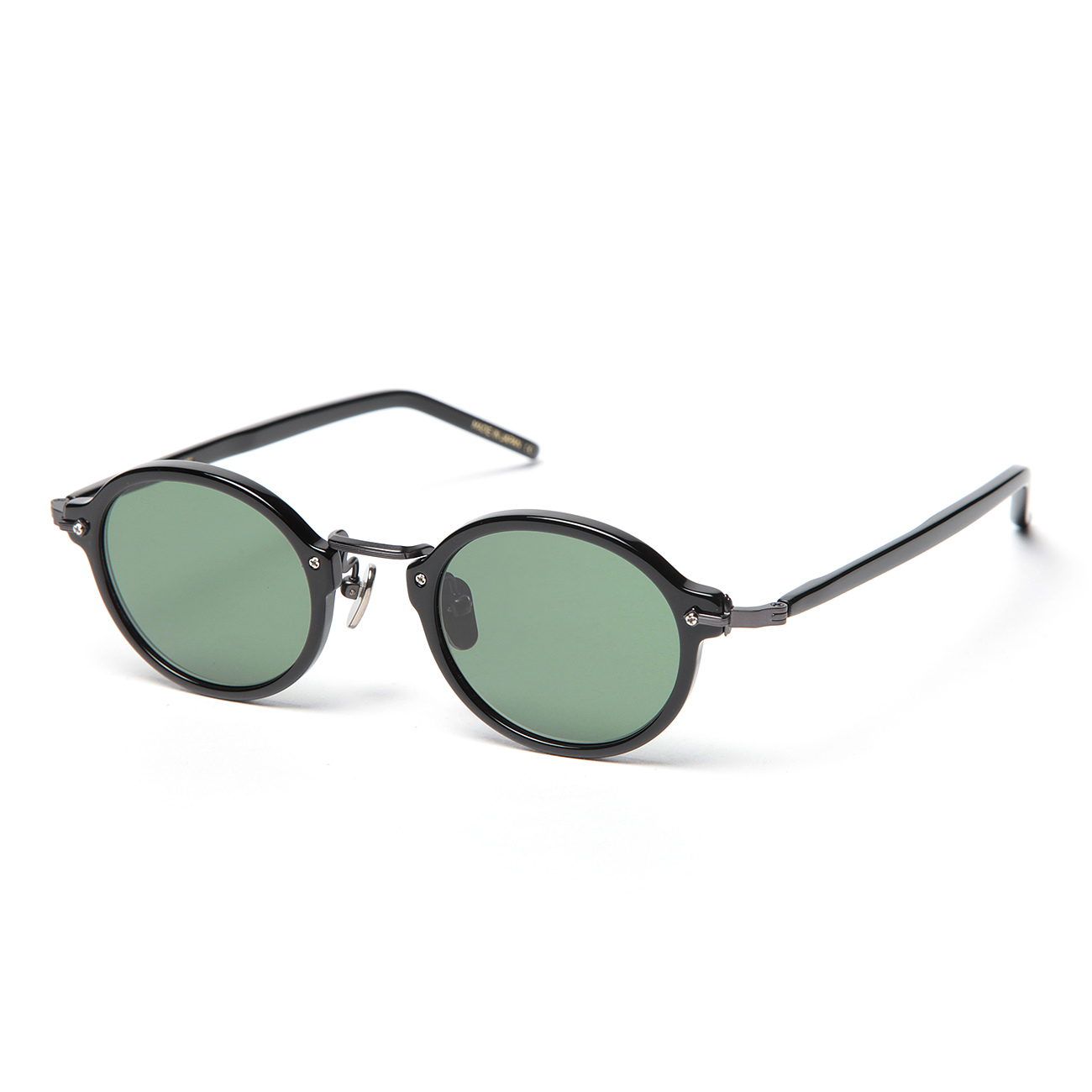 susan - Black × Black / lens Dark Green