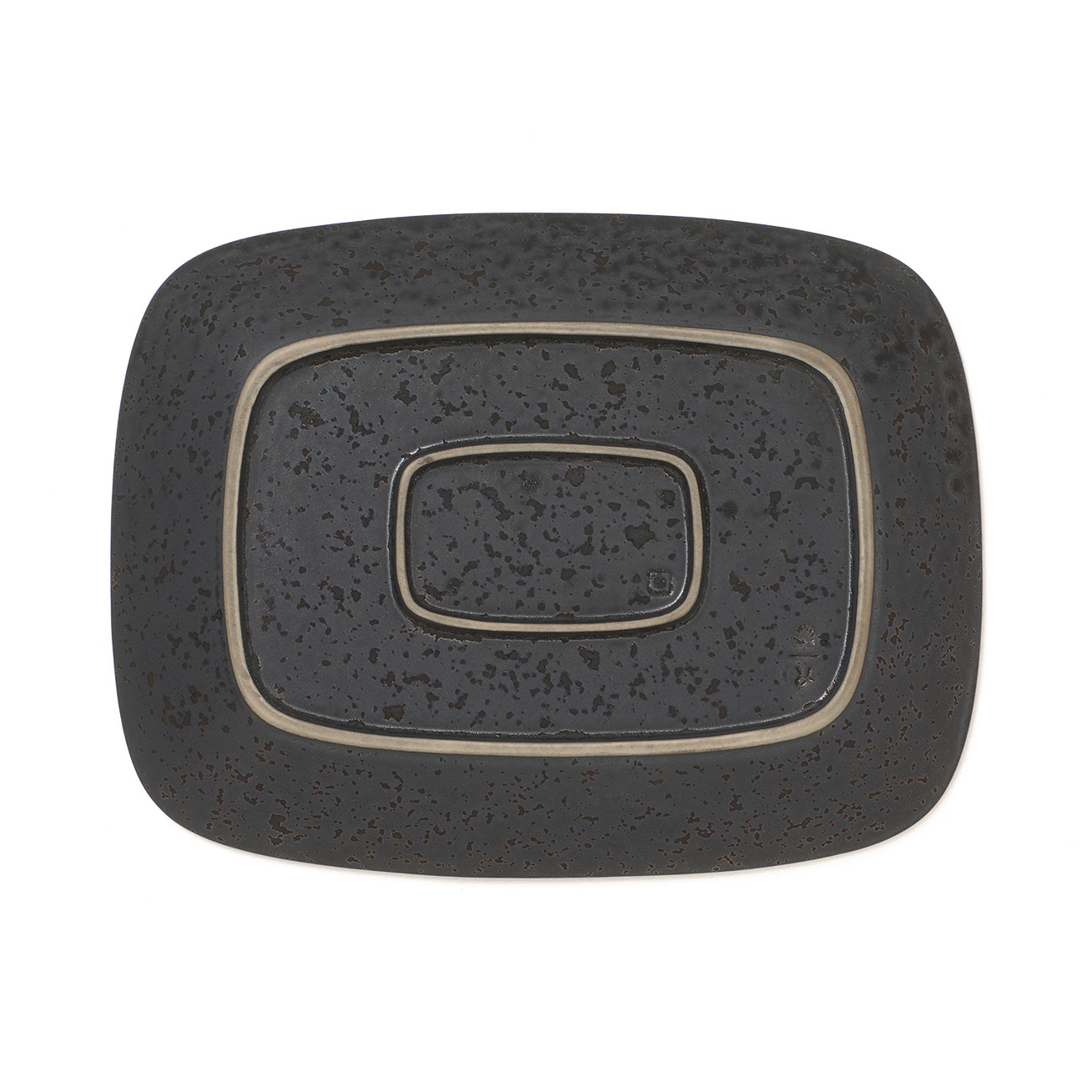 ONE KILN / ワンキルン | PEBBLE - Rectangle Plate - Ash | 通販