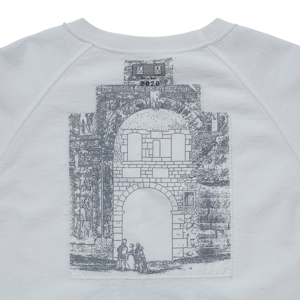 C.E スウェットQcontroller CREW NECK Lサイズ C.E / シーイー | MD Qcontroller LIGHT CREW NECK - White | 通販