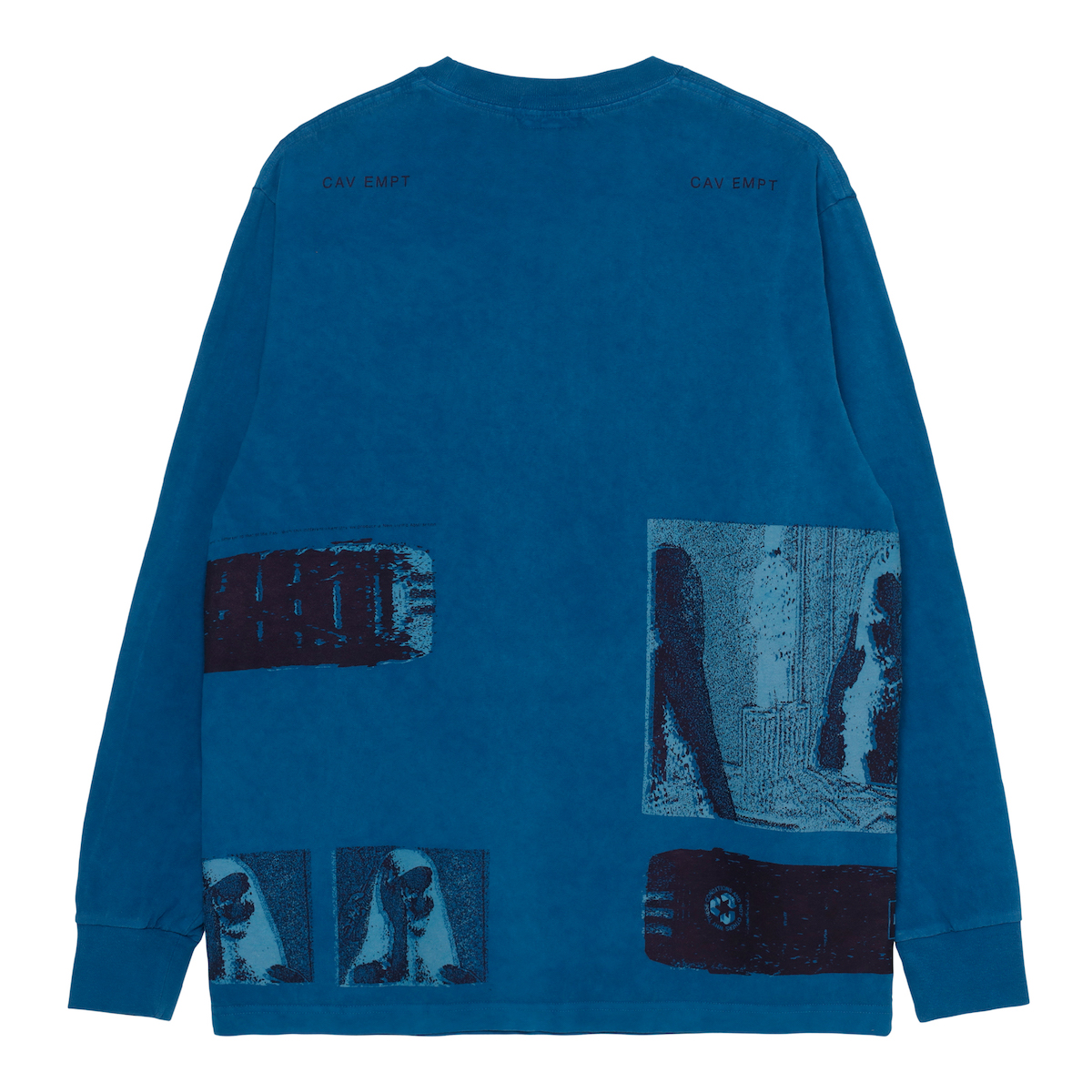 C.E / シーイー | OVERDYE CONFIGURATION LONG SLEEVE T - Navy | 通販