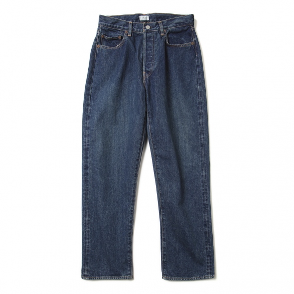 CIOTA / シオタ | 本藍 スビンコットン 13.5oz ストレートデニム - Dark Blue Damage | 通販 - 正規取扱店 |  COLLECT STORE / コレクトストア