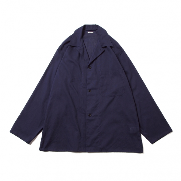 美品】COMOLI 空紡オックス シャツジャケット Loyal Blue Yahoo!フリマ