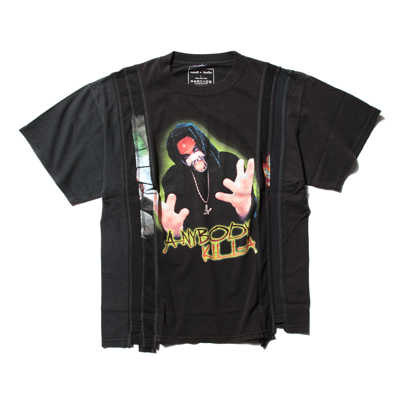 Rebuild by Needles / リビルド バイ ニードルス | 7 Cuts Tee - Rock