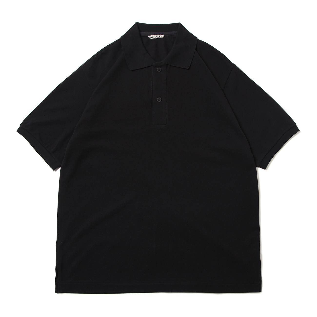 AURALEE / オーラリー | SUPER FINE COTTON PIQUE BIG POLO (メンズ