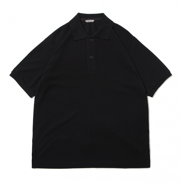 AURALEE / オーラリー | SUPER FINE COTTON PIQUE BIG POLO (メンズ