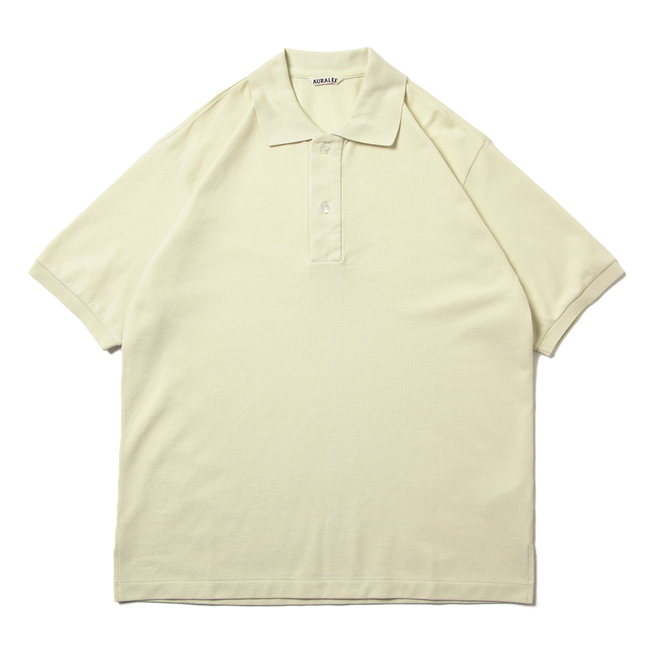 AURALEE Super Fine Cotton Pique Big Polo - ポロシャツ