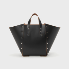 Hender Scheme / エンダースキーマ | assemble hand bag wide M - Black