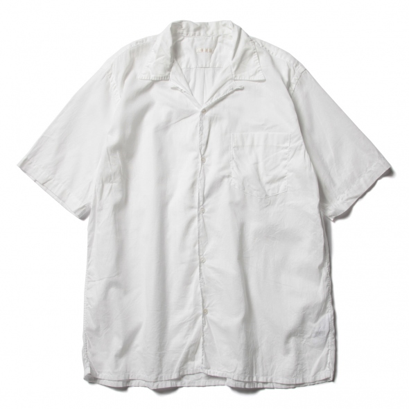 ベタシャン オープンカラーシャツ - White