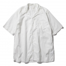 COMOLI / コモリ | ベタシャン オープンカラーシャツ - White | 通販 