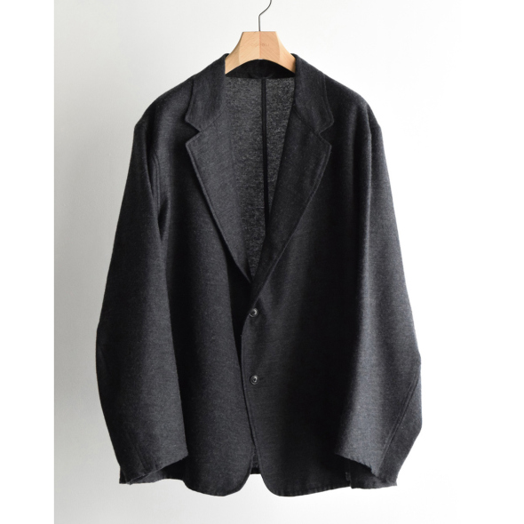 20aw comoli カシミアジャケット　サイズ1 COMOLI カシミヤニットジャケット