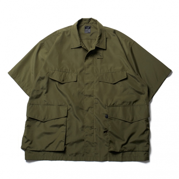 DAIWA PIER39 / ダイワピア39 | Tech French Mil Field Shirts S/S - Olive | 通販 -  正規取扱店 | COLLECT STORE / コレクトストア