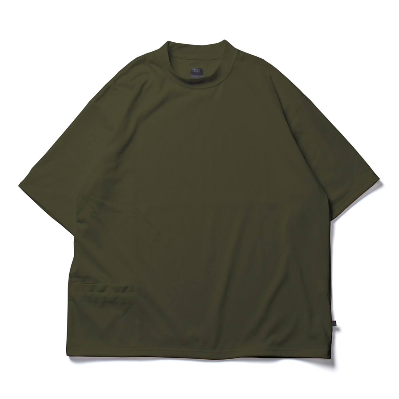 Tech 1P Hi-Crew NeckT-Shirts - Olive