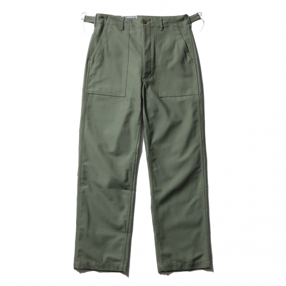 ENGINEERED GARMENTS / エンジニアドガーメンツ | EG Workaday Fatigue Pant - Cotton  Reversed Sateen - Olive | 通販 - 正規取扱店 | COLLECT STORE / コレクトストア