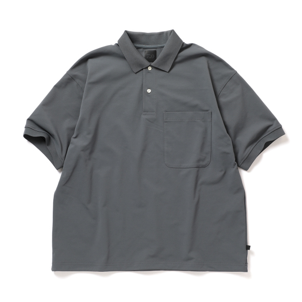 DAIWA PIER39 / ダイワピア39 | TECH POLO SHIRT S/S - Charcoal