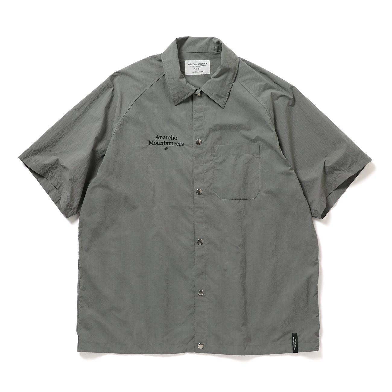 RESEARCH | Coach S/S Shirt - Gray | 通販 - 正規取扱店 | COLLECT