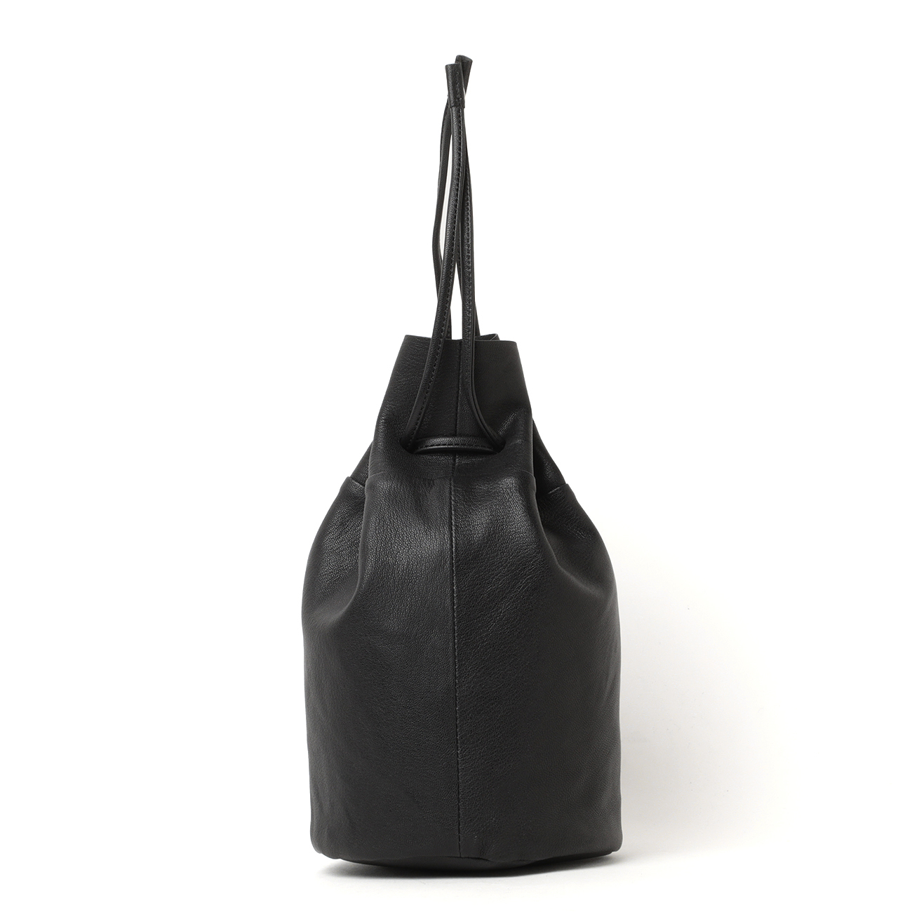 MOTO / モト | XXBAG70 GOAT LEATHER POUCH ゴートレザー巾着ポーチ