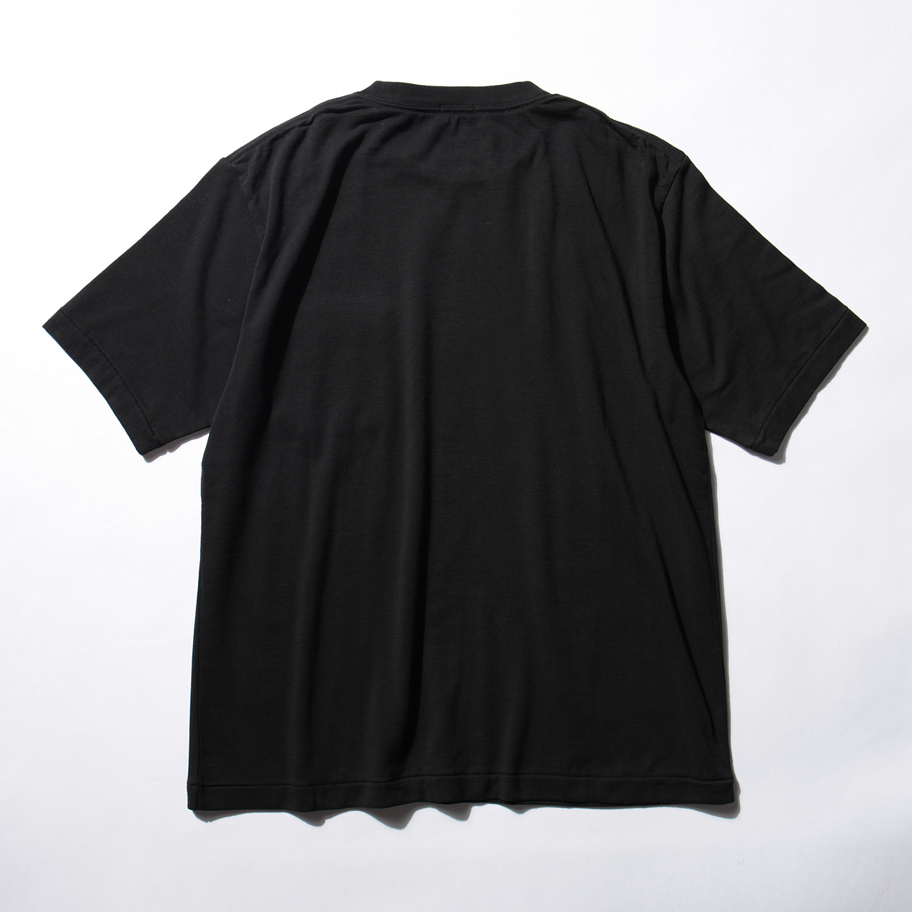 美品 希少 サイズ1 19ssコモリシャツ Shirt 黒タグ 限定 黒 comoli 22ss コモリシャツ 1 ブラック(直営店限定カラー)