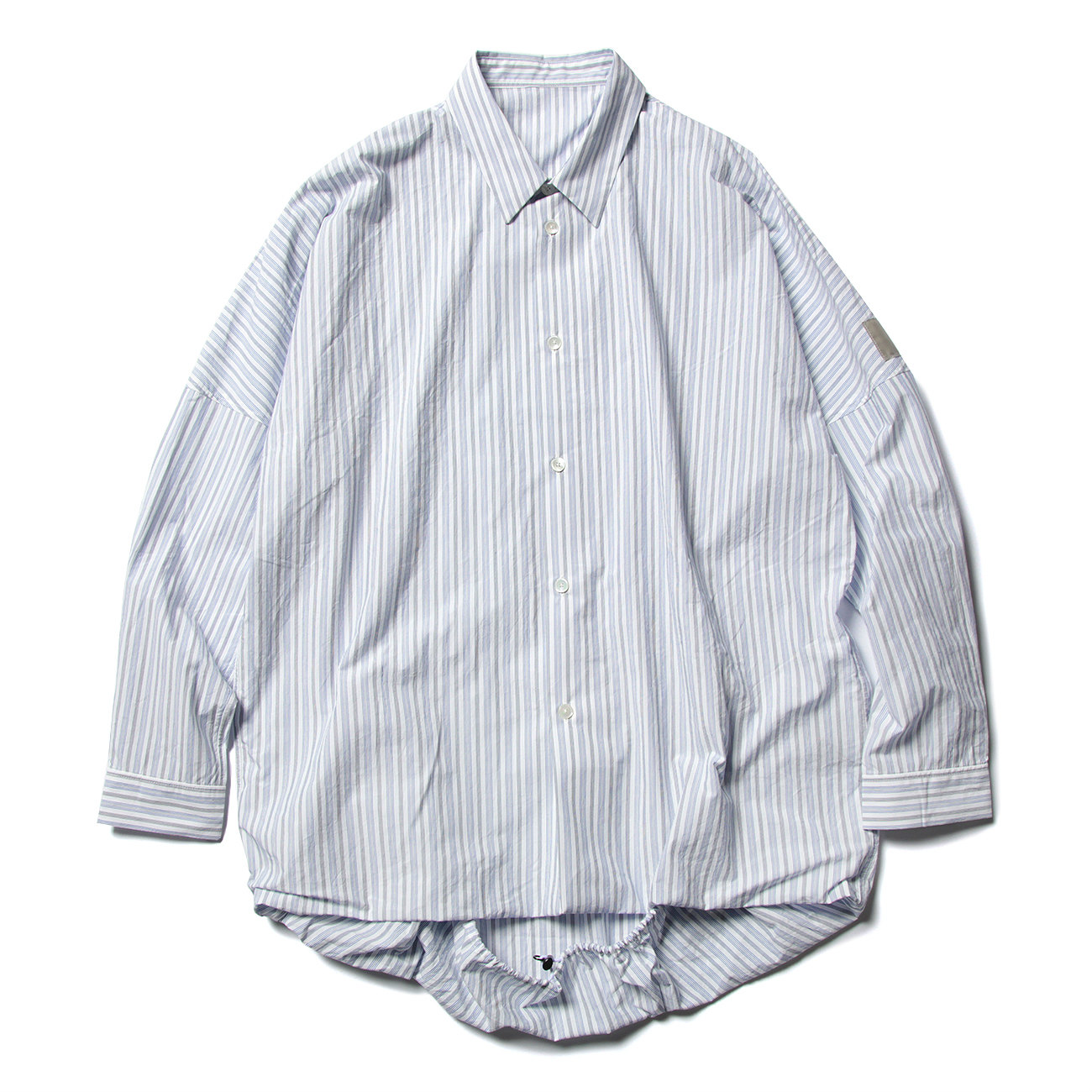 ESSAY / エッセイ | SH-1 BALLON SHIRT - Sax Stripe | 通販 - 正規