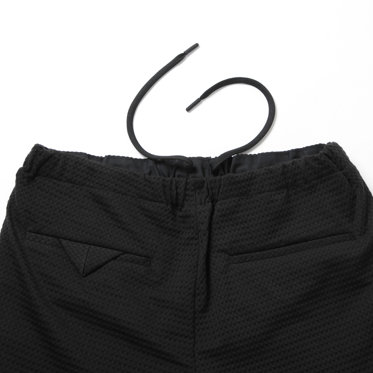 着用スティック 2 CURLY / カーリー | 2TUCK TAPERED EZ PANTS seersucker check