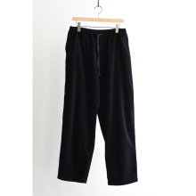COMOLI / コモリ | コーデュロイ ドローストリングパンツ - Black