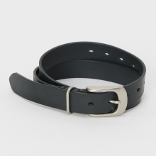 Hender Scheme / エンダースキーマ | shrink shoulder belt - Black / AntiqueSilver