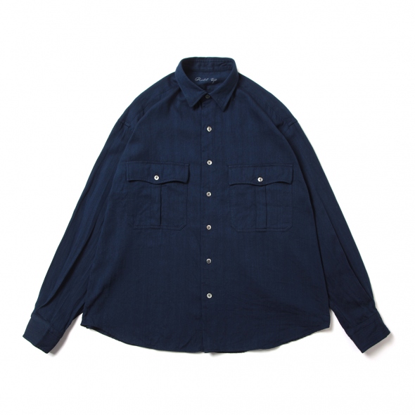 Porter Classic / ポータークラシック | ROLL UP VINTAGE GAUZE SHIRT