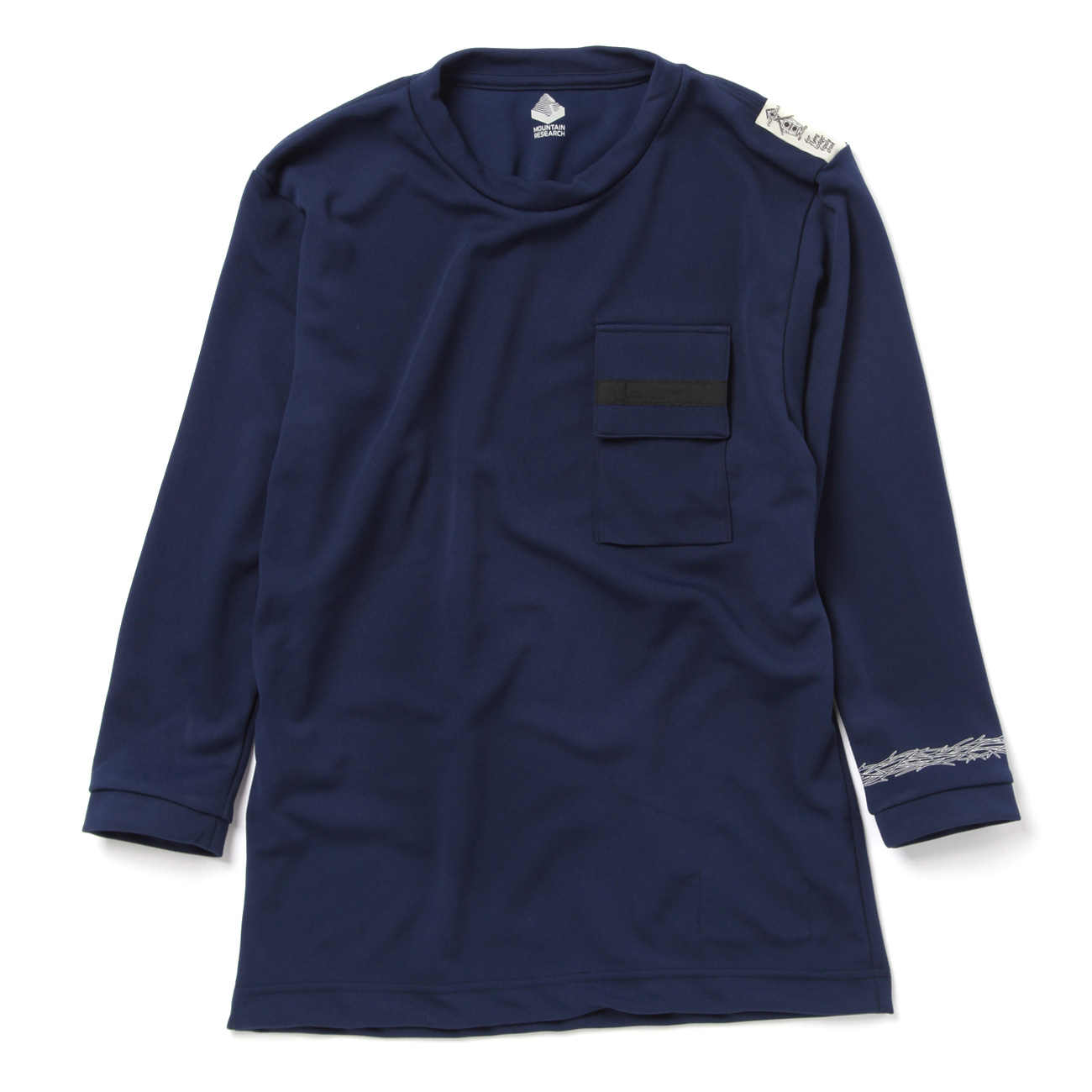 RESEARCH | Wreath Sleeve 速乾 - Navy | 通販 - 正規取扱店 | COLLECT
