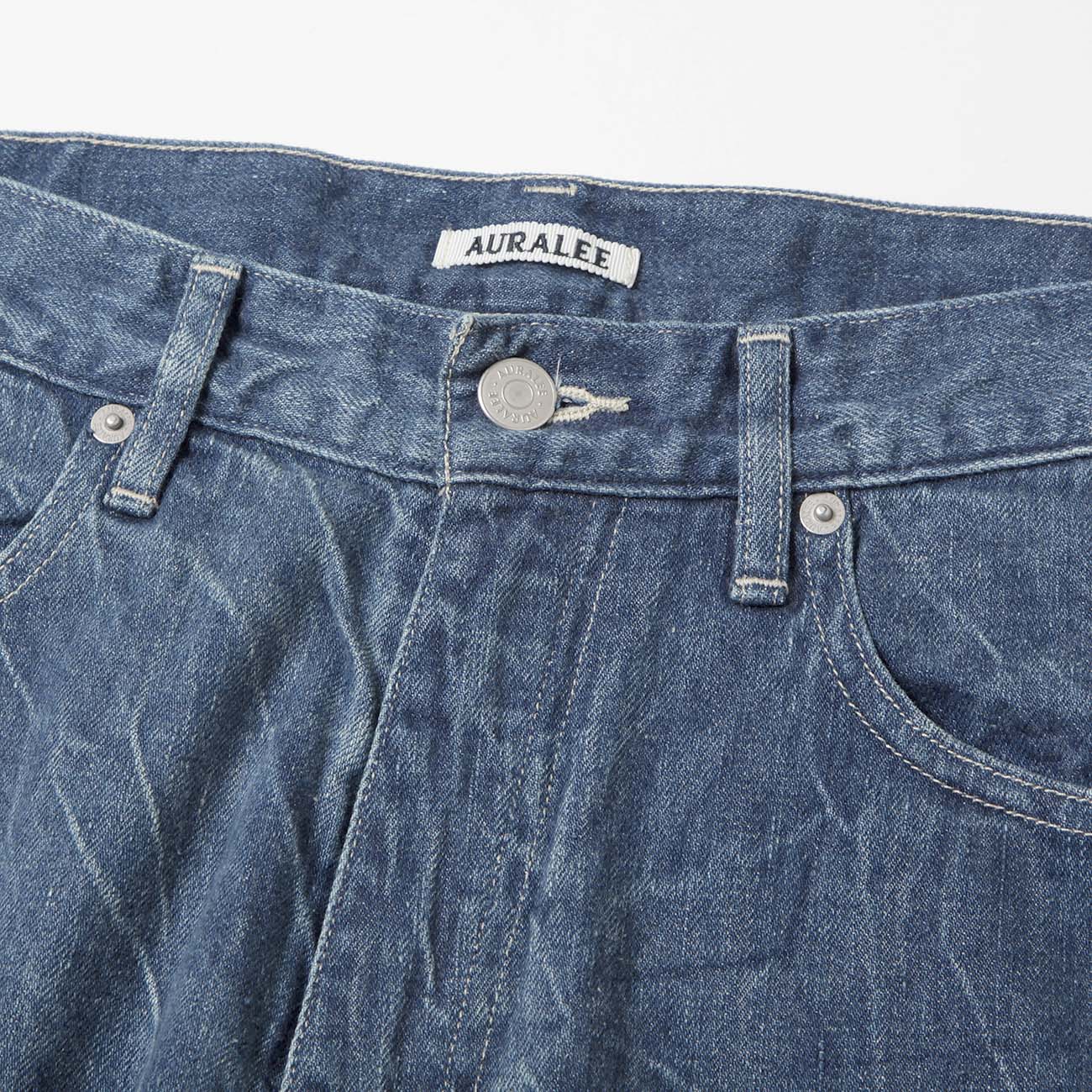 【AURALEE / オーラリー】SELVEDGE LIGHT DENIM PT 04010933_67eb345241404.jpg