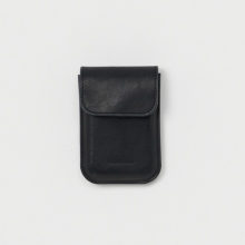 flap card case - Black