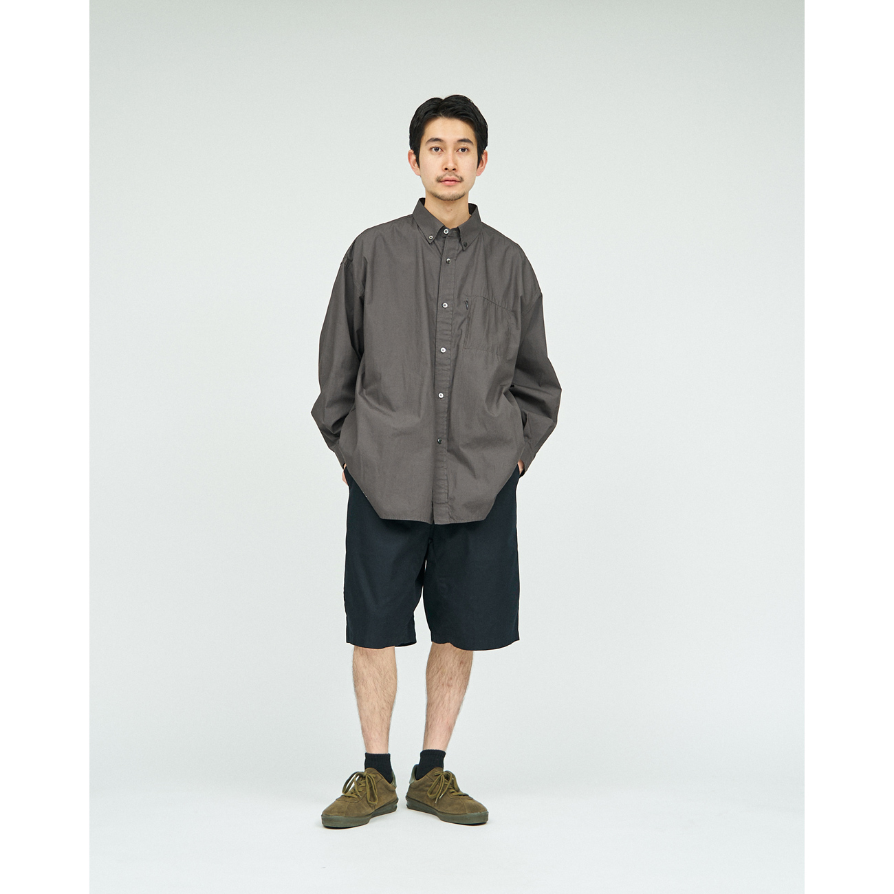 FreshService / フレッシュサービス | CORPORATE EASY SHORTS - Black