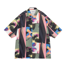 C.E / シーイー | FK SequentialismStrip SHORT SLEEVE SHIRT - Colour