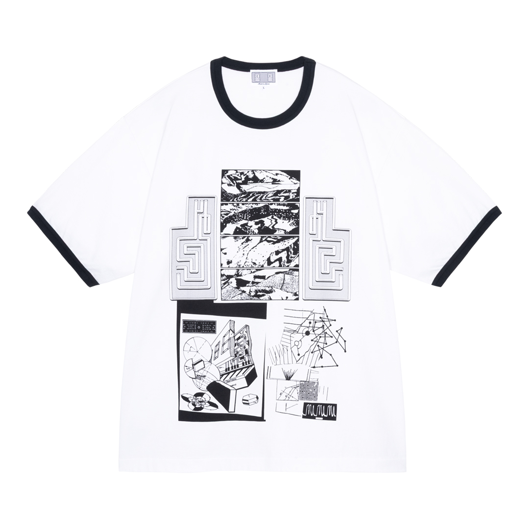 C.E / シーイー | FK SequencingPatch RINGER T - White | 通販 - 正規