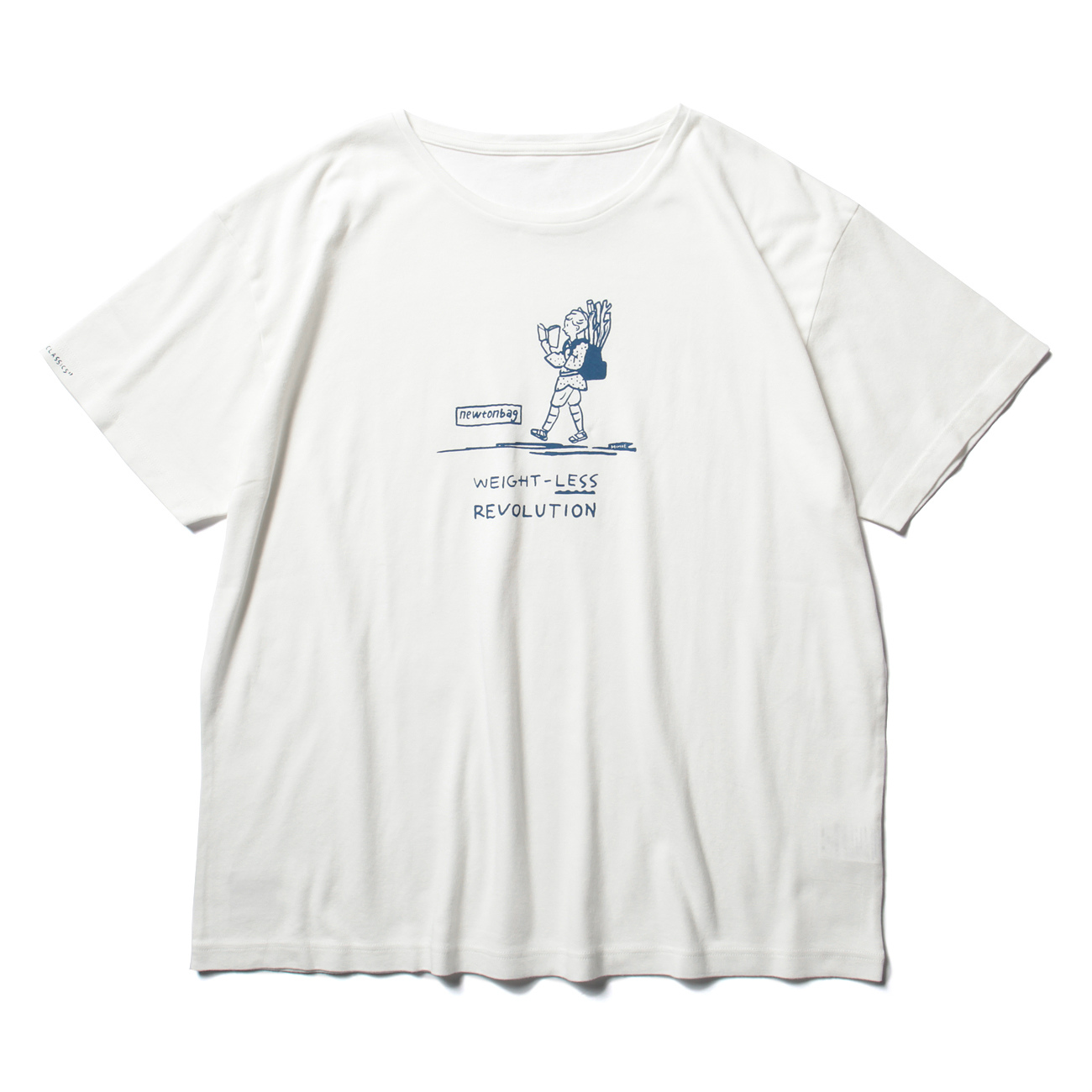 T-SHIRT / NEWTON BAG NINOMIYA KINJIRO - White