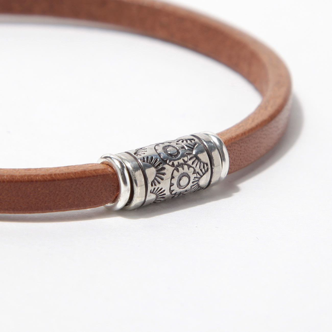 MOTO / モト | レザーブレス LBC-08 - Brown | 通販 - 正規取扱