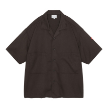 C.E / シーイー | SOFT CW SHORT SLEEVE OPEN SHIRT - Brown