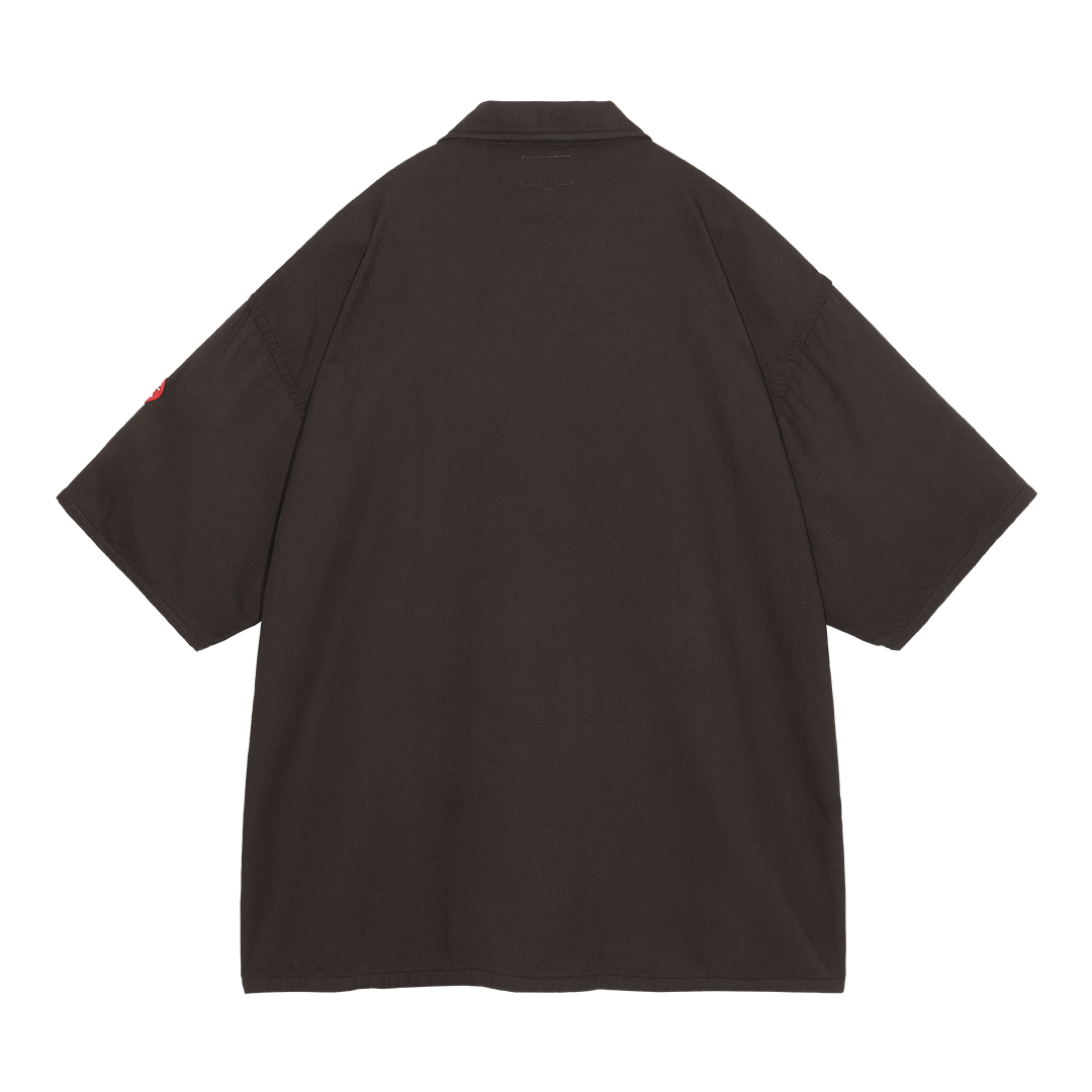 トップス SOFT CW SHORT SLEEVE OPEN SHIRT C.E - Soft CW Short Sleeve Open Shirt Grey | ALTERFATE