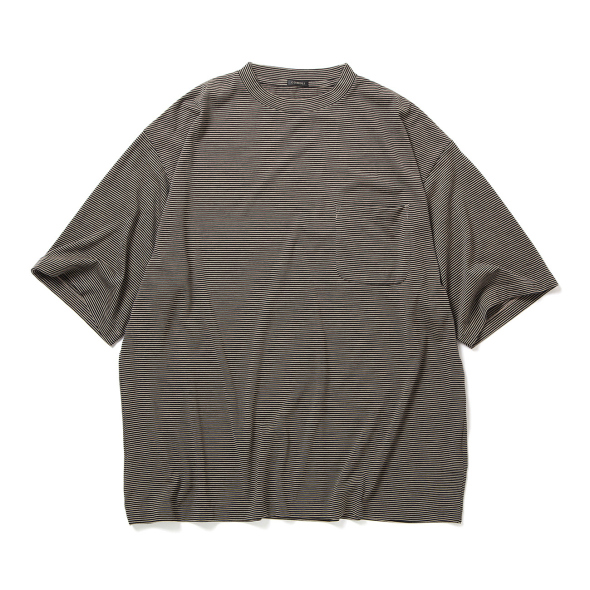 タグ付き新品！COMOLI サマーウール 半袖Tシャツ サイズ3 COMOLI サマーウール 半袖 Tシャツ , Charcoal – Navyblue