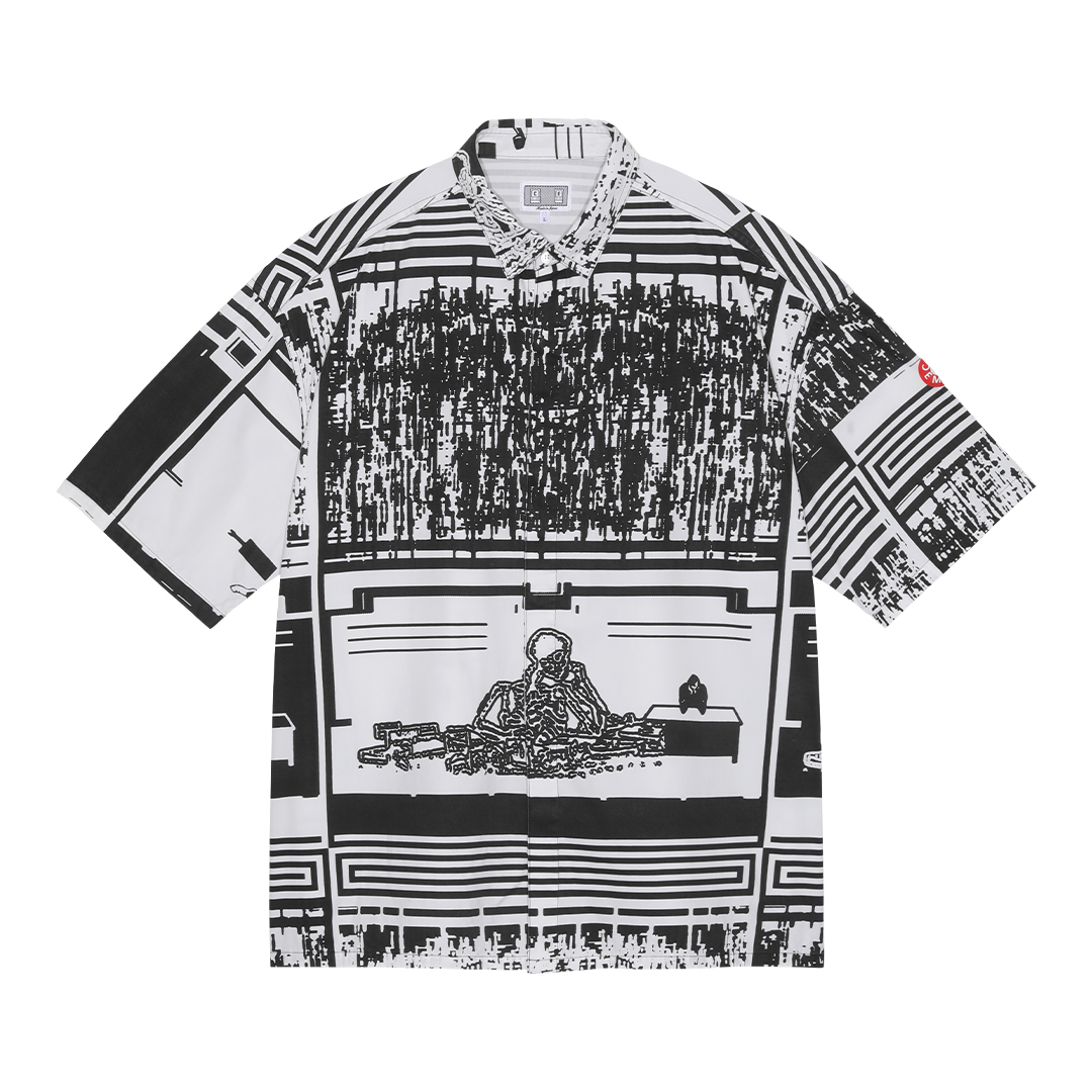 C.E / シーイー | MD Reception SHORT SLEEVE SHIRT - White